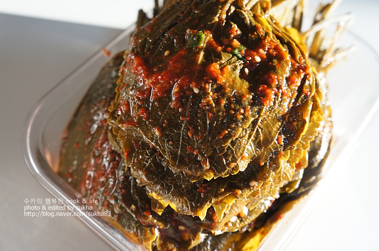 삭힌 깻잎장아찌 맛있게 만드는 법