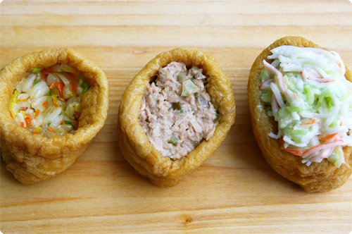 참치유부초밥 만들기