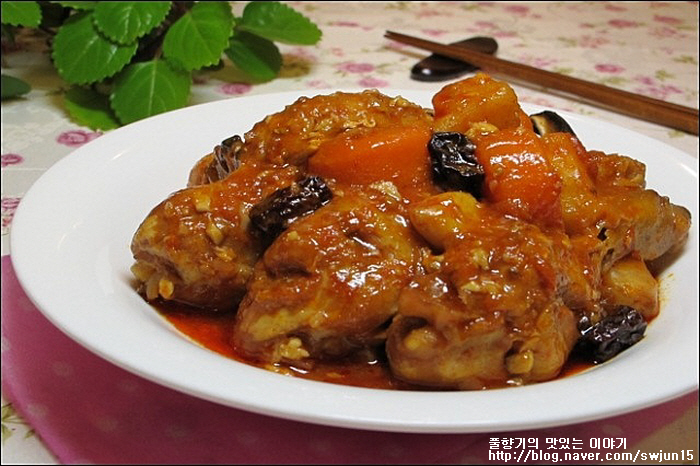 닭다리 찜