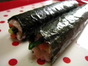 계란말이김밥과 찬밥동그랑땡