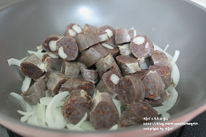 순대볶음 황금레시피