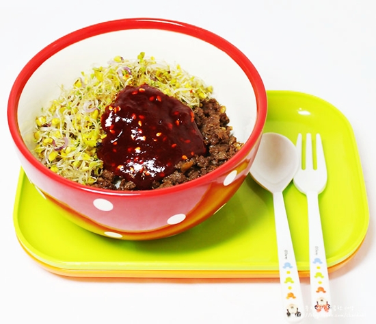 주말 별미! 한우 불고기 새싹 비빔밥 (소고기요리,한끼식사,초간단요리)