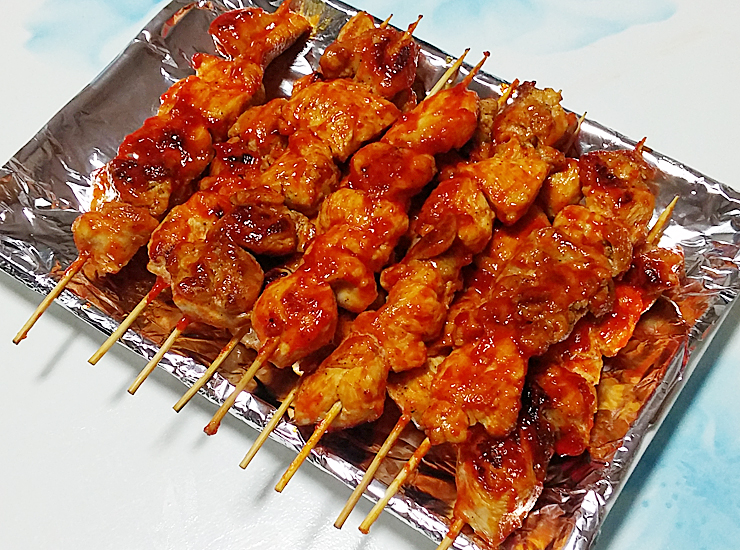 매콤달콤 닭꼬치 만들기