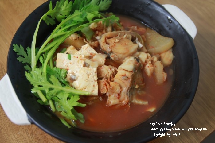 ♡백종원 동태찌개 요리가 가장 쉬웠어요♩