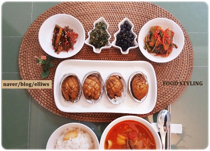 전복초 만들기...제철 밑반찬이랑 한상 (한식 푸드스타일링)