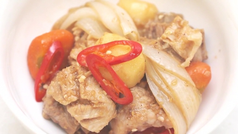 돼지갈비찜 만들기 [한식조리기능사 자격증 실기요리]