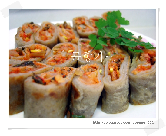 강원도에 빠지지않는 명물~메밀전병