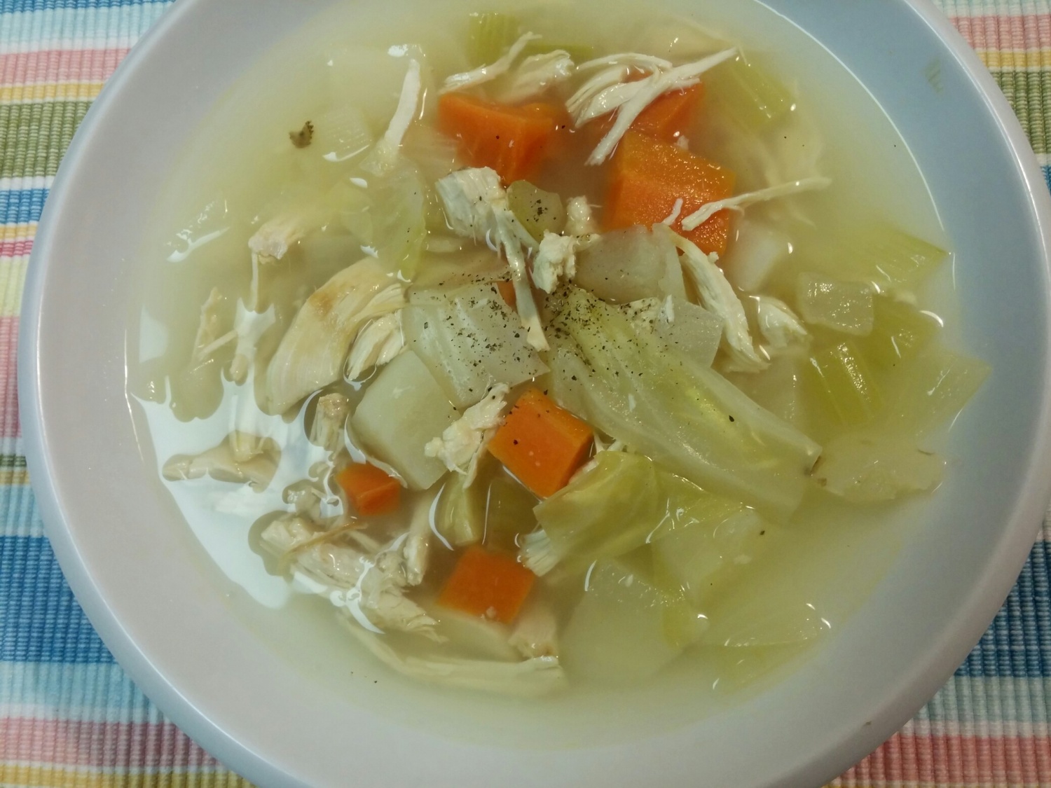 http://www.10000recipe.com/recipe/6857594 닭 야채 스프* 깔끔하고 시원한 스프