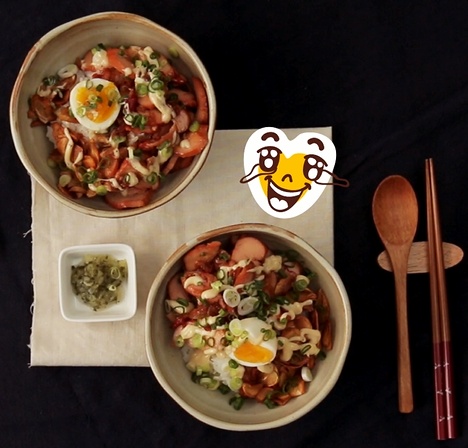 감동덮밥