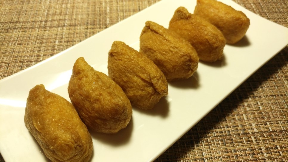냉동유부로 유부초밥을 만들어봐요