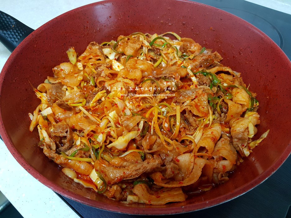 대패삼겹살 두루치기