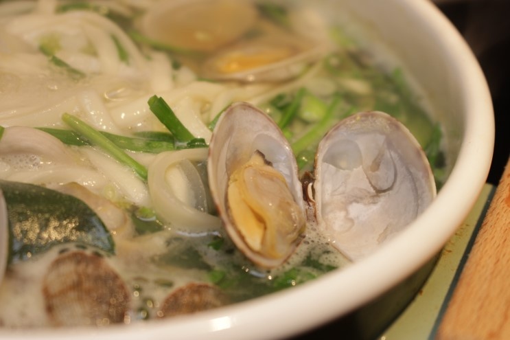 바지락칼국수 황금레시피
