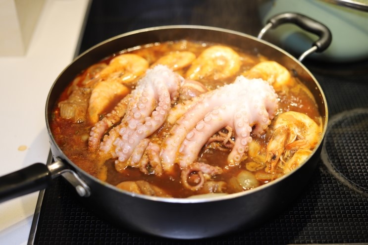 안동찜닭 황금레시피 해물넣어 푸짐해요
