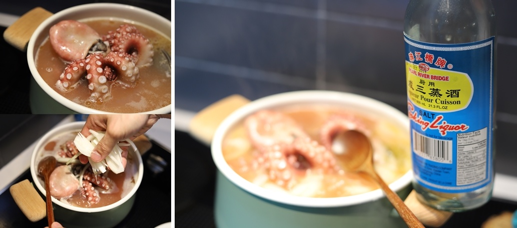 여름보양식 문어 닭한마리칼국수