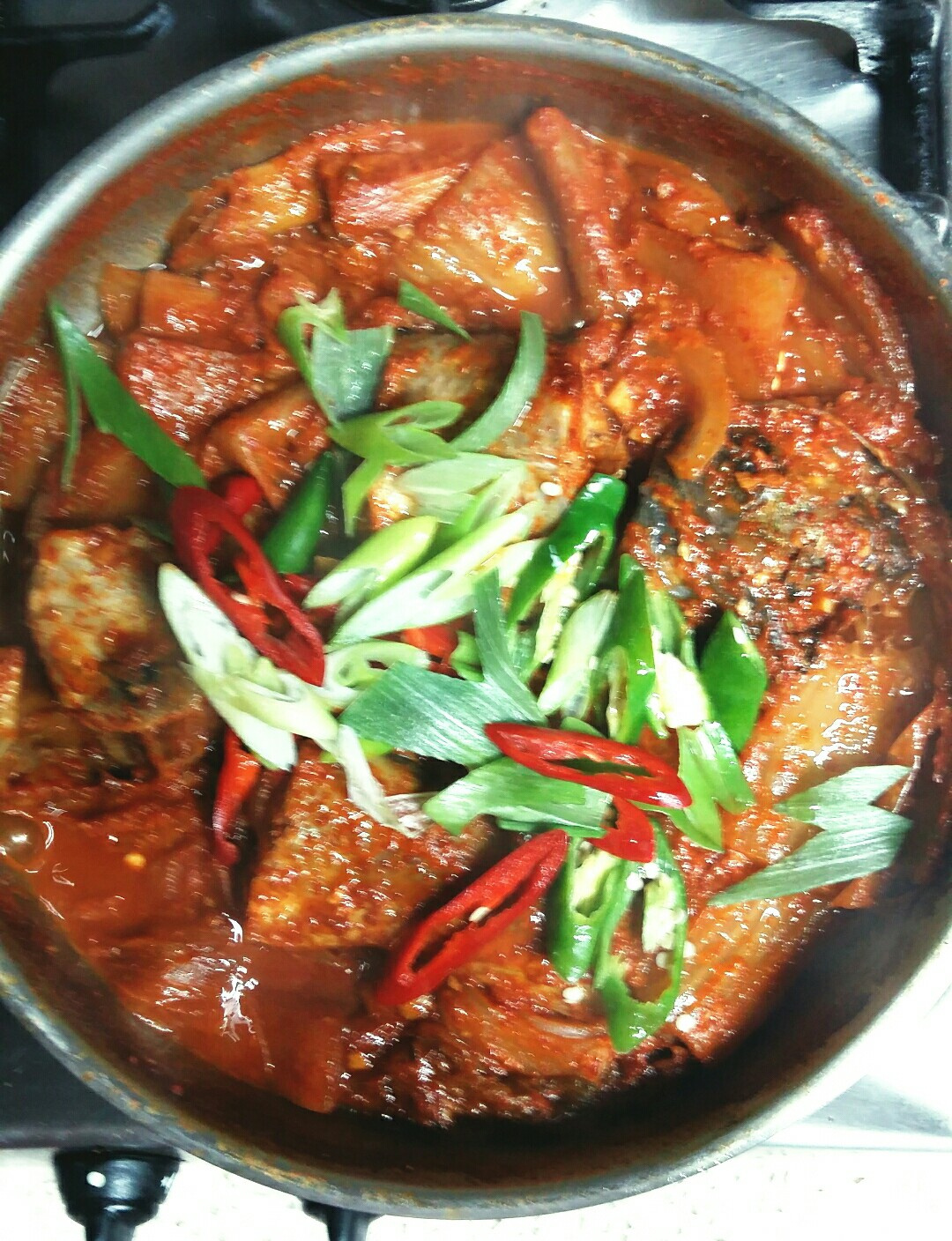 코다리 묵은지 찜
